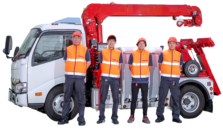 ニコニコレッカー　レッカー車